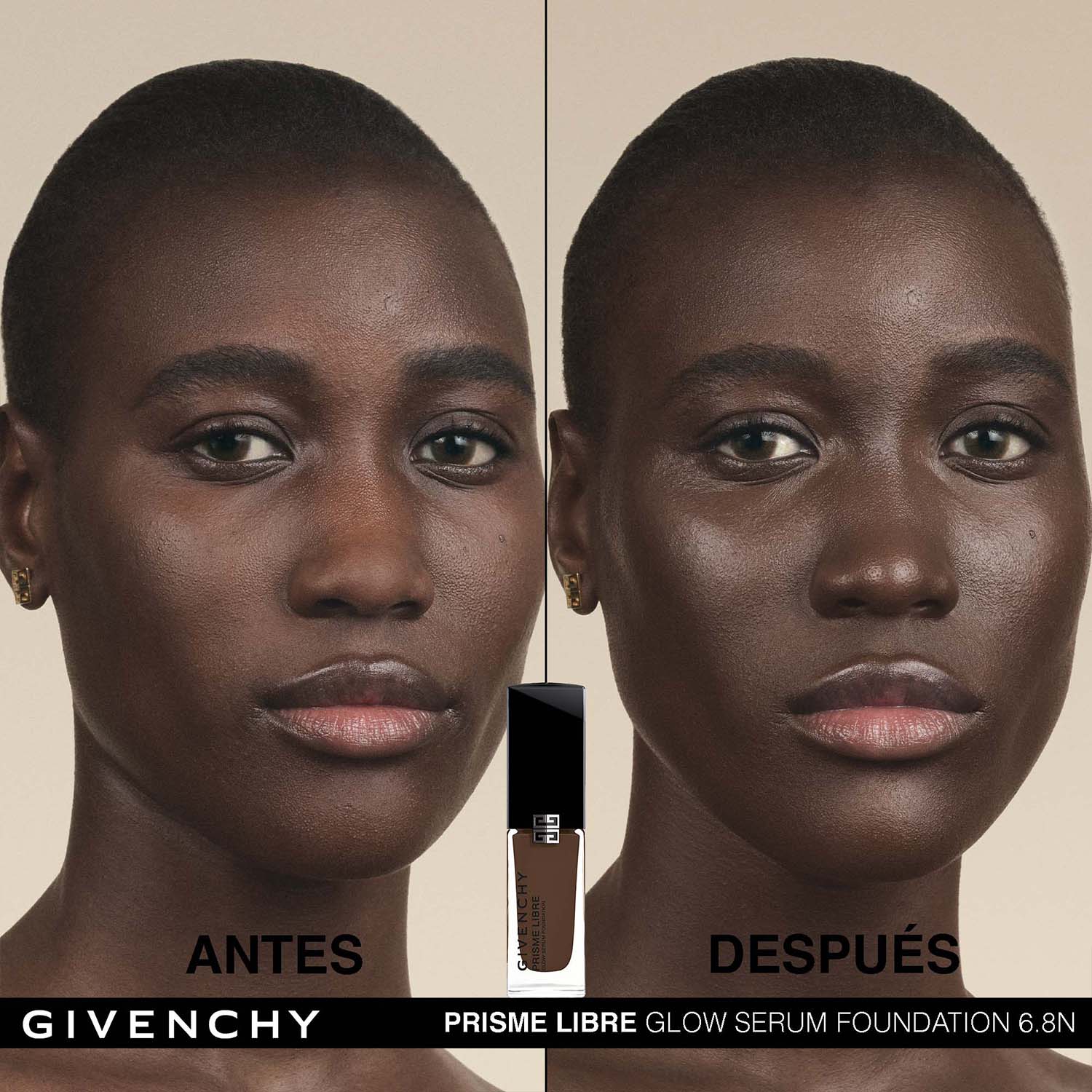 PRISME LIBRE GLOW SERUM FOUNDATION. BASE DE MAQUILLAJE EN SUERO QUE MEJORA LA PIEL, LUMINOSIDAD 24H E HIDRATACIÓN 48 H (BASE DE MAQUILLAJE EN SUERO)
